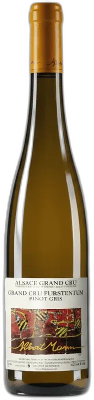 vue du vin Pinot Gris Grand Cru Furstentum 2022