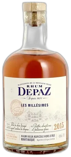 photos du vin Rhum Depaz Millésime