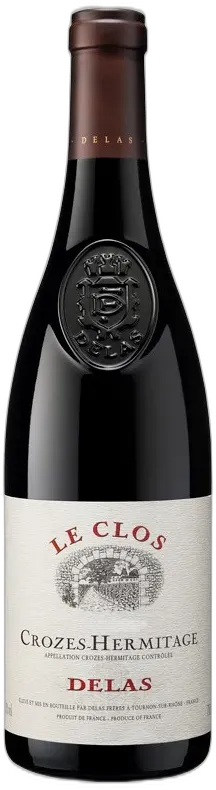 illustration du vin Delas Frères Crozes-Hermitage le Clos Vin Rouge