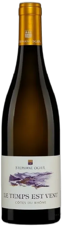 image du vin Stéphane Ogier le Temps Est Venu Vin Blanc