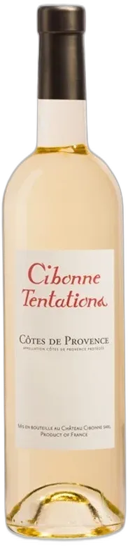 vue du vin Cibonne Tentations Vin Blanc