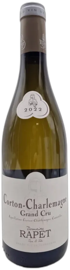 illustration du vin Corton Charlemagne Grand Cru 2022 Domaine Rapet