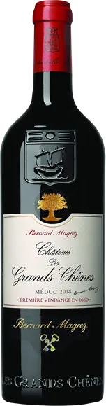photo du vin Château les Grands Chênes Médoc Cru Bourgeois Rouge 2019