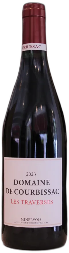 photo du vin Minervois les Traverses 2023 de Courbissac