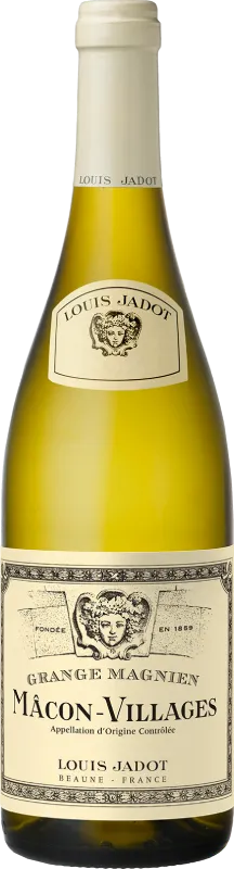 vue du vin Louis Jadot Mâcon-Villages Grange Magnien Blanc 2024