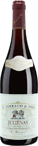 photo du vin Domaine Ferraud Juliénas les Ravinets Rouge 2022