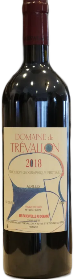 capture du vin Igp Alpilles 2018 Domaine de Trevallon
