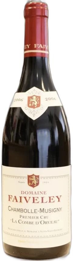 image du vin Chambolle Musigny "la Combe d'Orveau" 2006 Faiveley