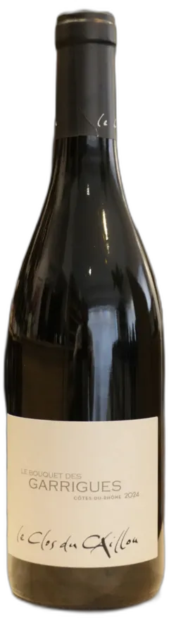 capture du vin Cotes du Rhone "le Bouquet des Garrigues" 2024 le Clos du Caillou
