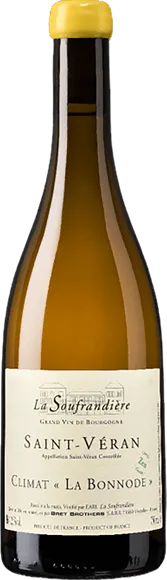 photo du vin Saint-Véran la Bonnode Blanc 2024 Domaine de la Soufrandière