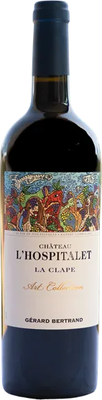 photo du vin la Clape Château l’Hospitalet Grand Vin Edition Limitée Rouge 2021 Gérard Bertrand