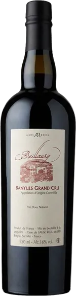 photo du vin Banyuls Grand Cru Baillaury Rouge 2005 la Cave de l’Abbé Rous