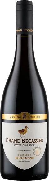 illustration du vin Côtes du Rhône Grand Becassier Vieilles Vignes Rouge 2024 Domaine de Rochemond