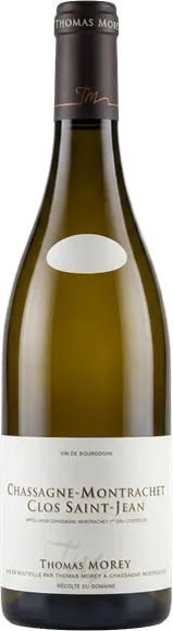 image du vin Chassagne-Montrachet 1er Cru Clos Saint-Jean Blanc 2022 Domaine Thomas Morey
