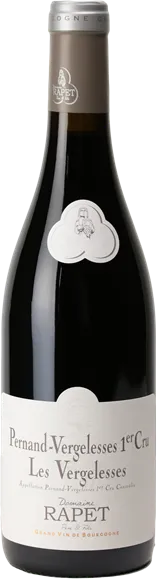 photo du vin Pernand-Vergelesses 1er Cru les Vergelesses Rouge 2019 Domaine Rapet Père et Fils