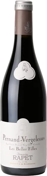 aperçu du vin Pernand-Vergelesses Belles Filles Rouge 2024 Domaine Rapet Père et Fils