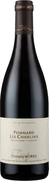capture du vin Pommard 1er Cru les Chanlins Rouge 2022 Domaine Thomas Morey