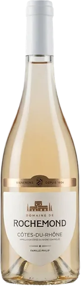 photos du vin Côtes du Rhône Rosé 2025 Domaine de Rochemond