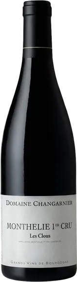 image du vin Monthélie 1er Cru les Clous Rouge 2019 Domaine Changarnier