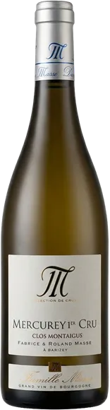 image du vin Mercurey 1er Cru Clos Montaigus Rouge 2024 Famille Masse