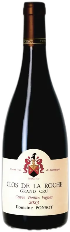 photo du vin Domaine Ponsot Grand Cru Vieilles Vignes 2023