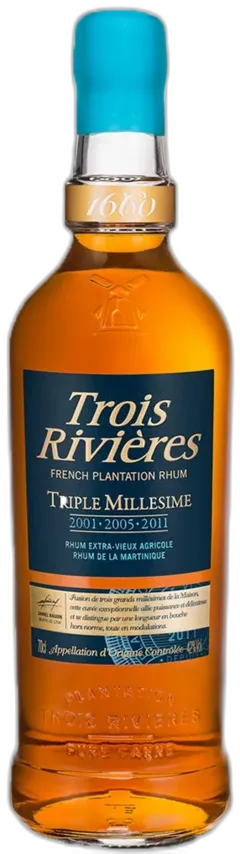 vue du vin Trois Rivières, Triple Millésime 2005 2011