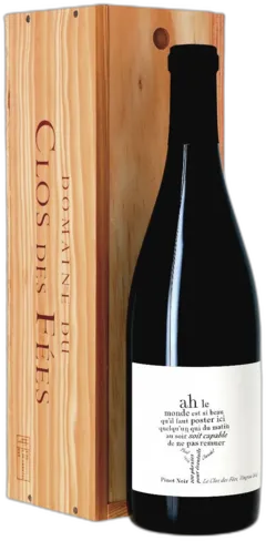 capture du vin le Clos des Fées Pinot Noir, 100 Phrases Pour Éventails 2024