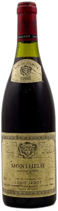 image du vin Louis Jadot Monthelie 1988