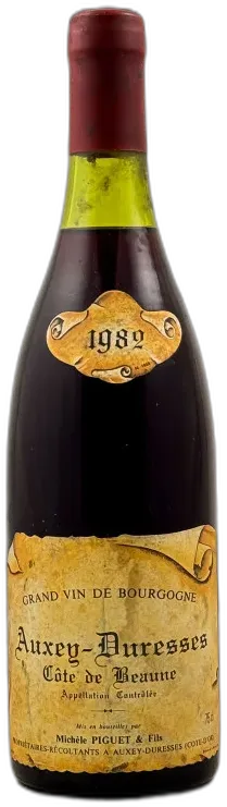 photo du vin Michèle Piguet Auxey Duresses 1982