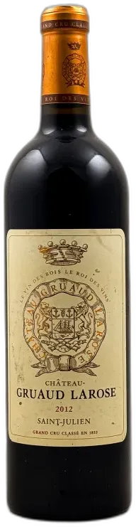 aperçu du vin Gruaud Larose Saint Julien 2012