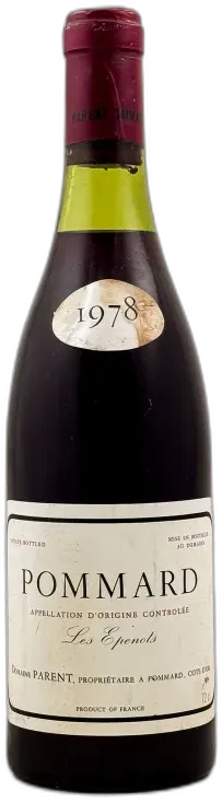 photo du vin Parent Pommard 1er Cru "les Epenots" 1978