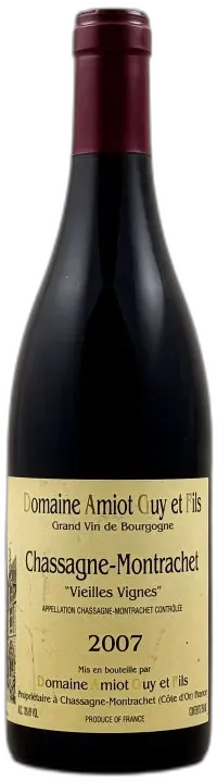 photo du vin Guy Amiot Chassagne Montrachet Rouge 2007