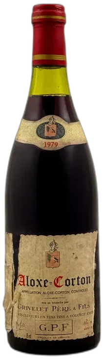 photo du vin Grivelet Père & Fils Aloxe Corton 1979