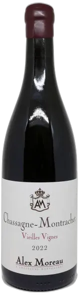 image du vin Domaine Alex Moreau Chassagne Montrachet Rouge Vieilles Vignes 2022