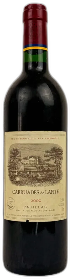 image du vin Château Lafite Rothschild ‘Carruades de Lafite’ 2000