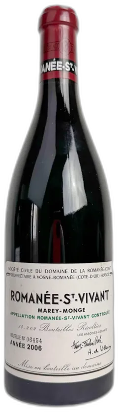 photo du vin Domaine de la Romanée-Conti Romanée-Saint-Vivant Grand Cru 2006