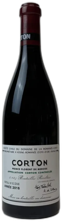 photos du vin Domaine de la Romanée-Conti Corton Grand Cru 2016
