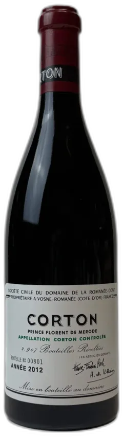 image du vin Domaine de la Romanée-Conti Corton Grand Cru 2012