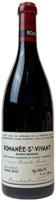aperçu du vin Domaine de la Romanée-Conti Romanée-Saint-Vivant Grand Cru 2010