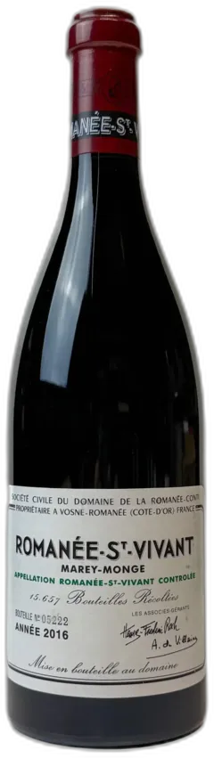 photo du vin Domaine de la Romanée-Conti Romanée-Saint-Vivant Grand Cru 2016