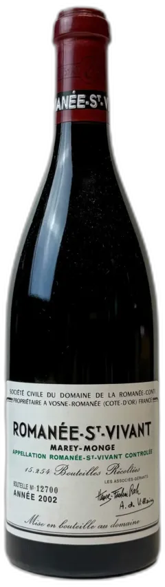 photo du vin Domaine de la Romanée-Conti Romanée-Saint-Vivant Grand Cru 2002