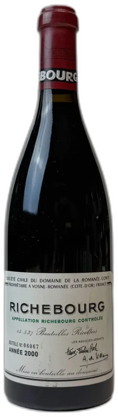 photo du vin Domaine de la Romanée-Conti Richebourg Grand Cru 2000