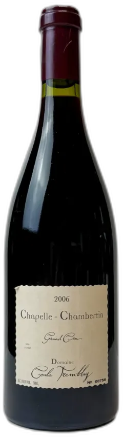 image du vin Domaine Cécile Tremblay Chapelle-Chambertin Grand Cru 2006