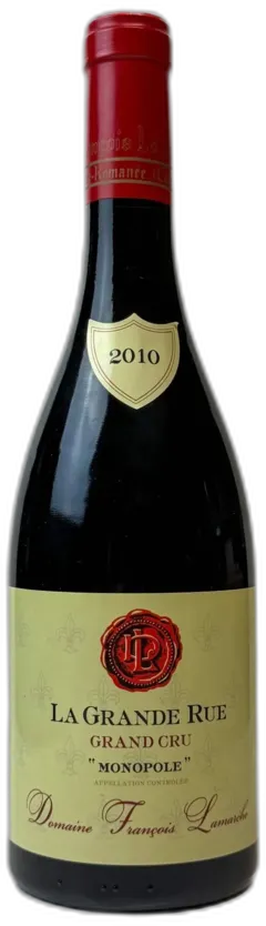 photo du vin Domaine François Lamarche la Grande Rue Grand Cru Monopole 2010