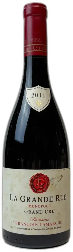 photo du vin Domaine François Lamarche la Grande Rue Grand Cru Monopole 2011