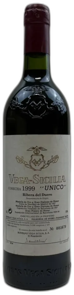 photo du vin Vega Sicilia Unico Gran Reserva Ribera Del Duero 1999