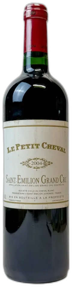 image du vin Petit Cheval Saint-Emilion 2004