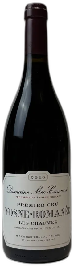 image du vin Meo-Camuzet les Chaumes Vosne-Romanée Premier Cru 2018