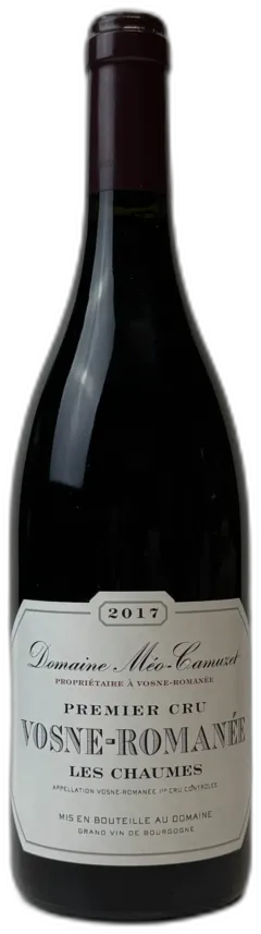 image du vin Meo-Camuzet les Chaumes Vosne-Romanee Premier Cru 2017