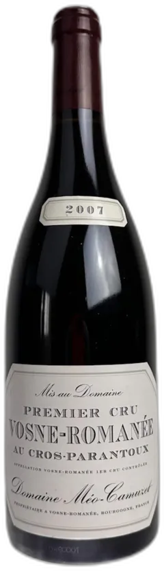 photo du vin Meo-Camuzet au Cros Parantoux Vosne-Romanée Premier Cru 2007